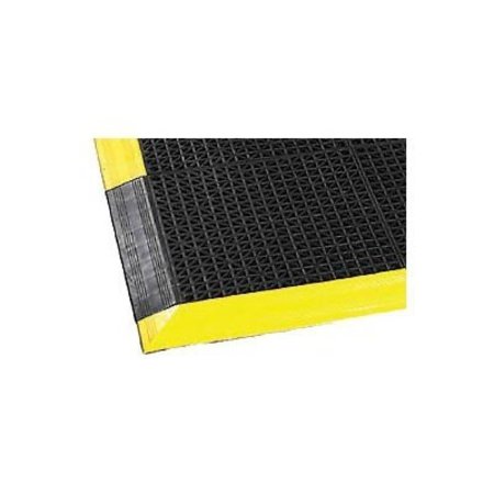 DURABLE Durable Corporation Cushion Tile Male Corner 3/4" Thick 2.5" x 14" Black 805BM213BK